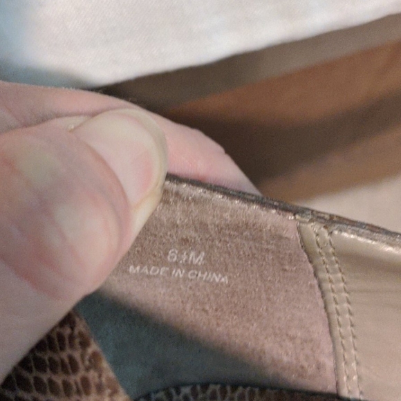 Moda Spana tan heels / pumps - Picture 8 of 8